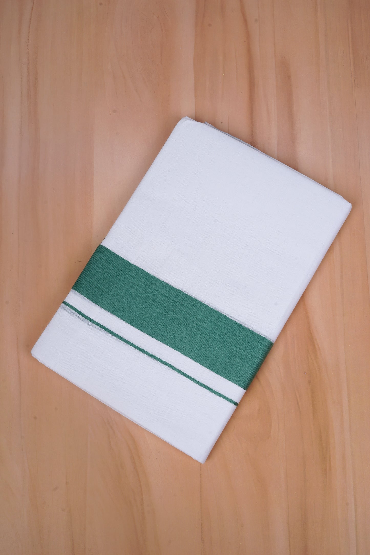 FCD-596 W/D DHOTI 3.80 MTR - Green