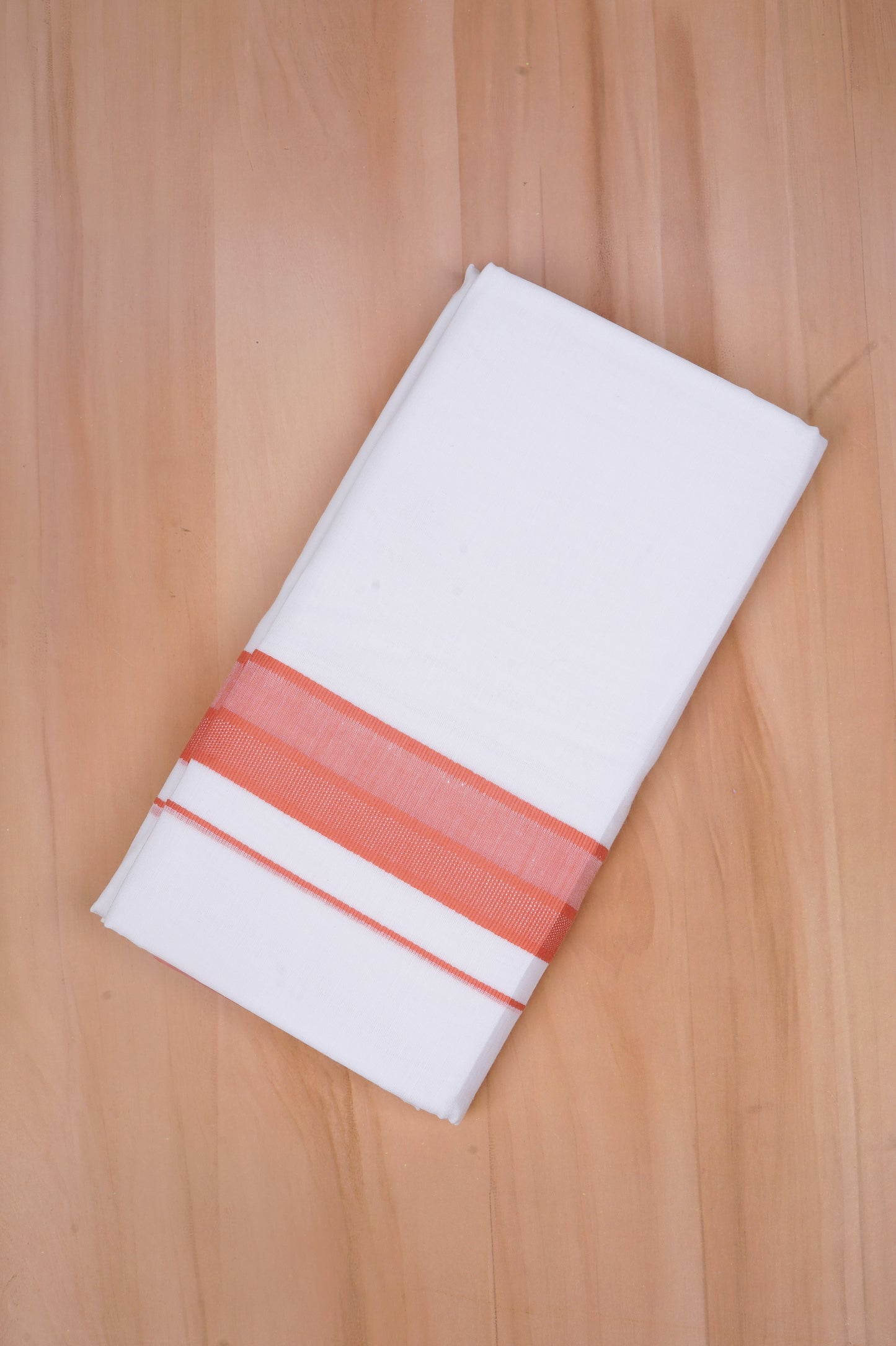FCD-395 W/D DHOTI 3.80 MTR - Light orange