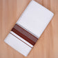 FCD-395 W/D DHOTI 3.80 MTR - Brown
