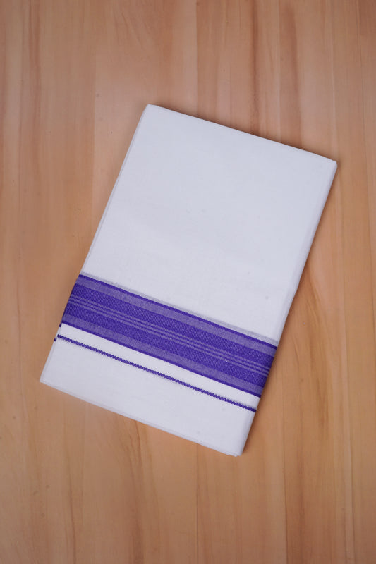 FCD-603 W/D DHOTI 3.80 MTR - Purple