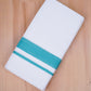 425FCD-02 W/D DHOTI 4.25 MTR- Sky Blue