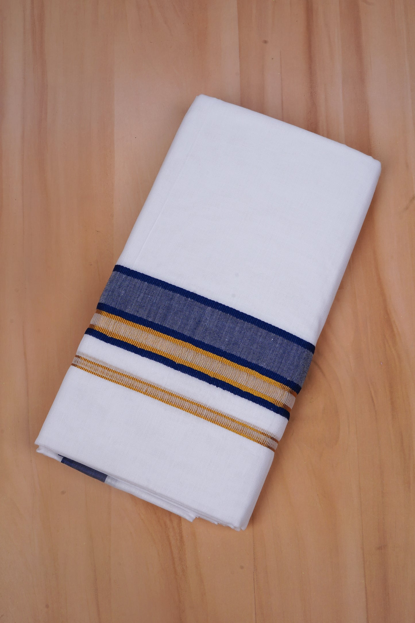 FCD-531 W/D DHOTI 3.80 MTR-Dark Blue