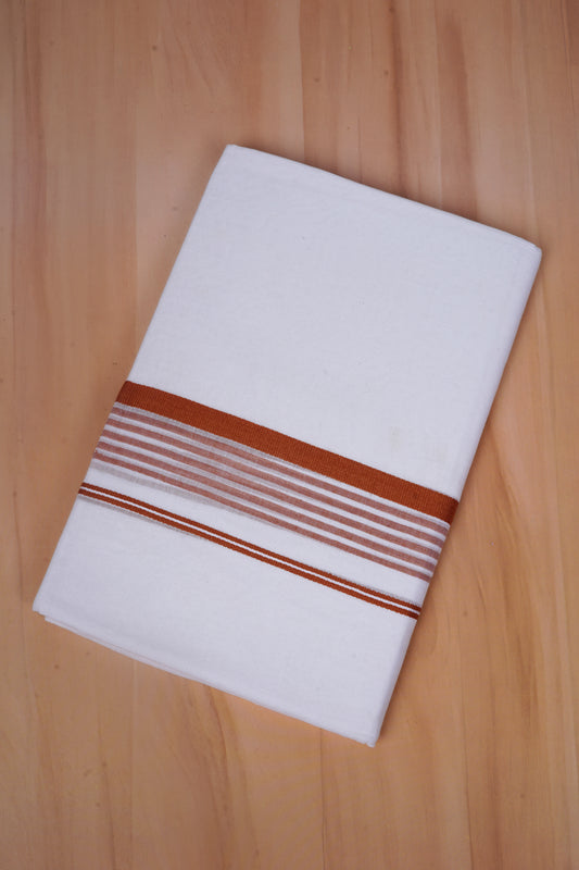 FCD-575 W/D DHOTI 3.80 MTR - Brown
