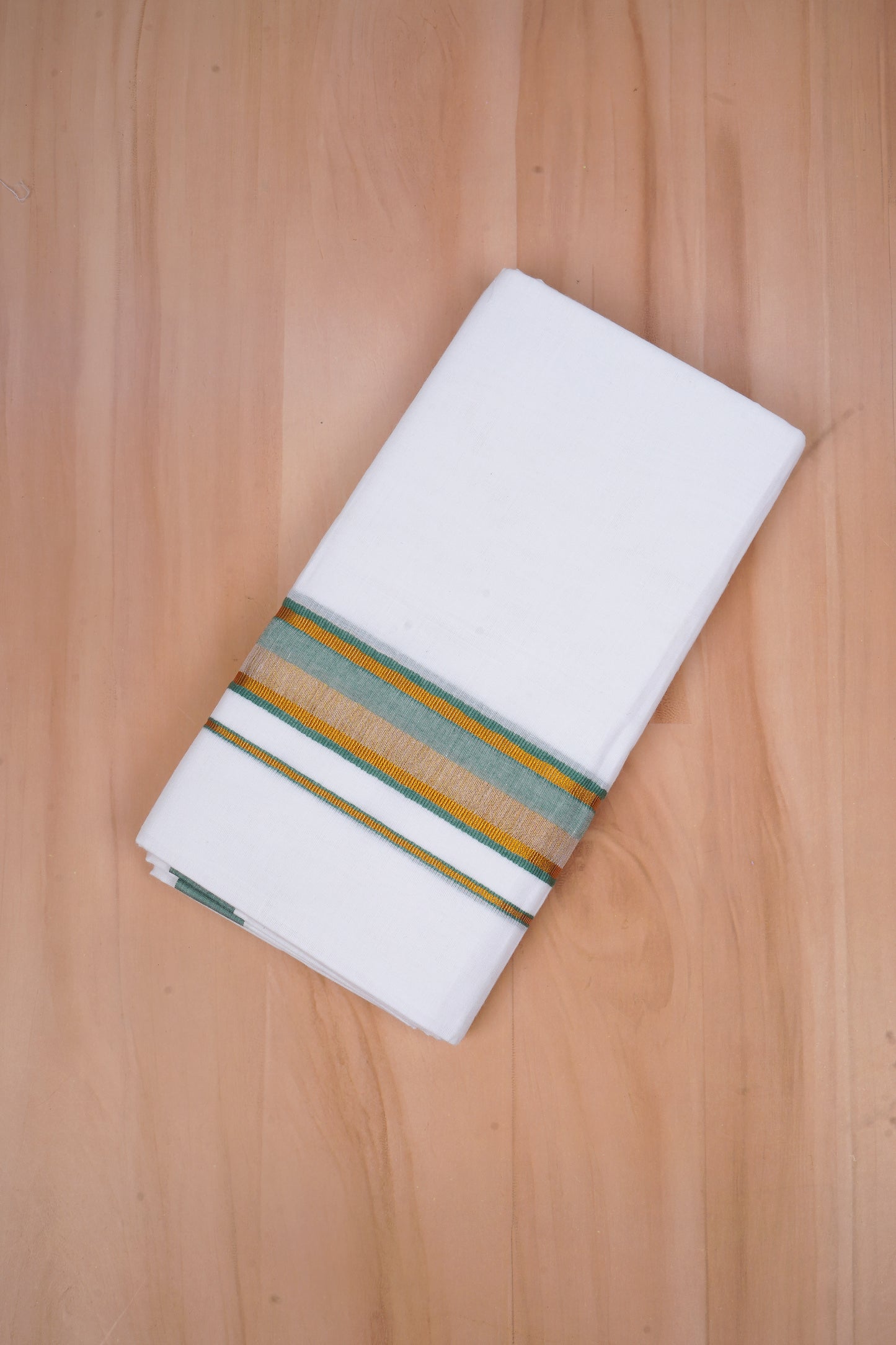 FCD-519 W/D DHOTI 3.80 MTR-Light Green