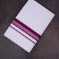 FD-170 W/D DHOTI 3.80 MTR-Dark pink