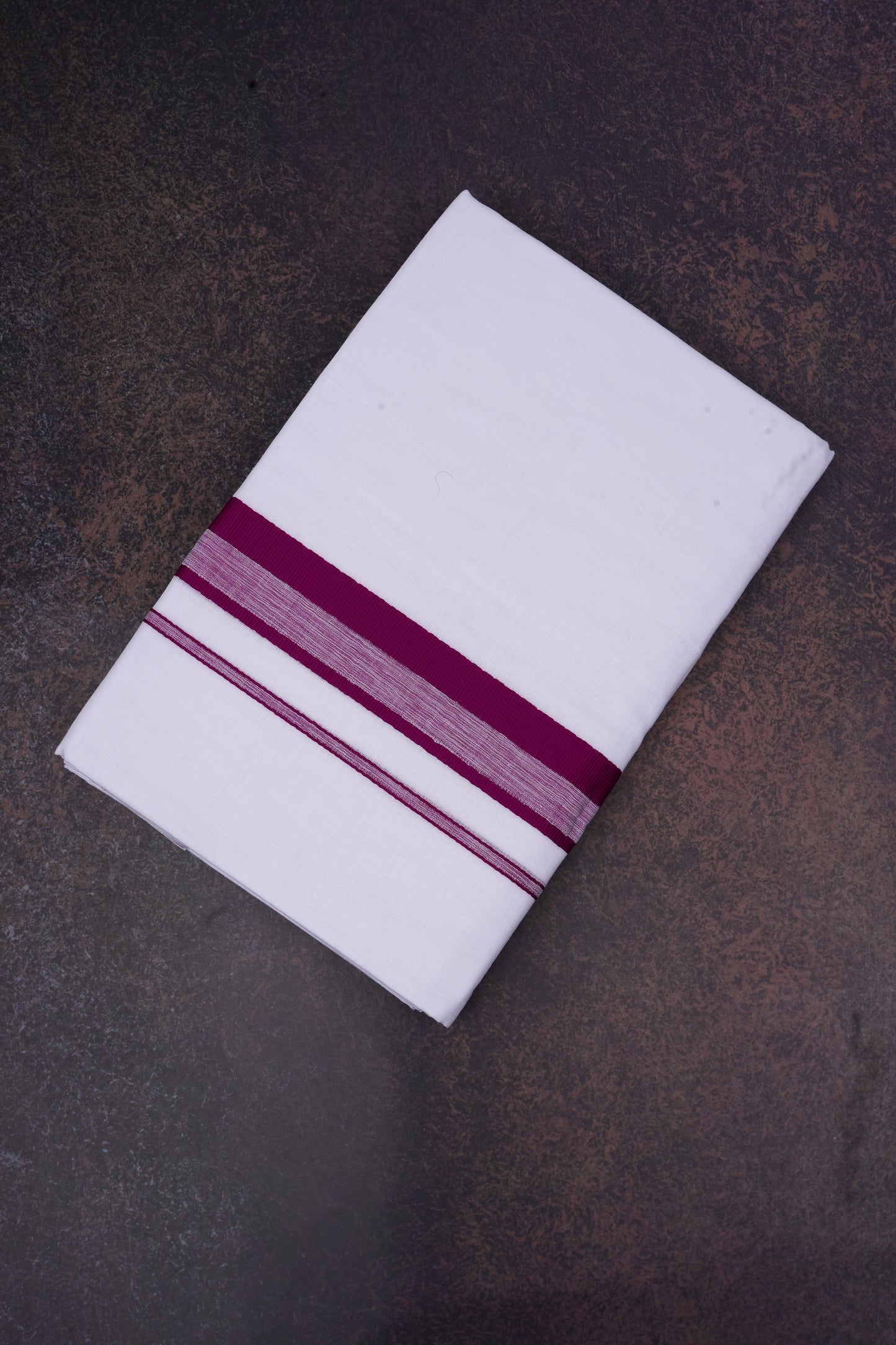 FD-170 W/D DHOTI 3.80 MTR-Dark pink