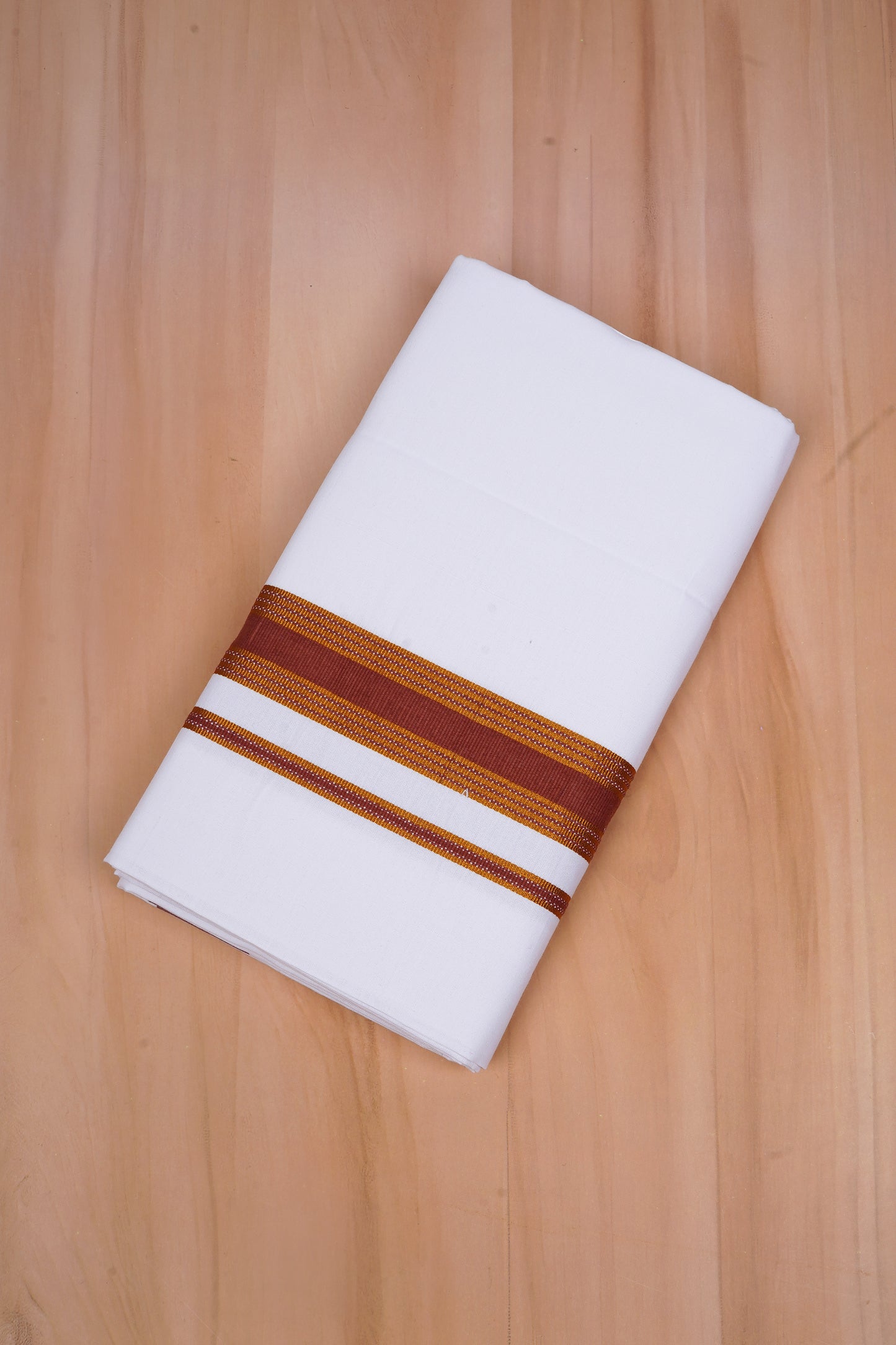 Gold Max W/S Dhoti 2.00 MTR - Brown
