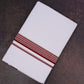 FD-133 W/D DHOTI 3.80 MTR-Dark maroon