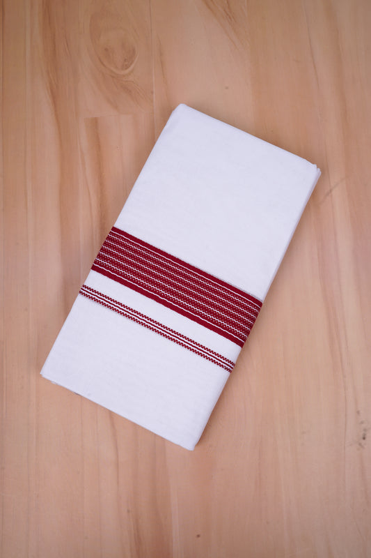 FCD-470 W/D DHOTI 4.00 MTR - Red