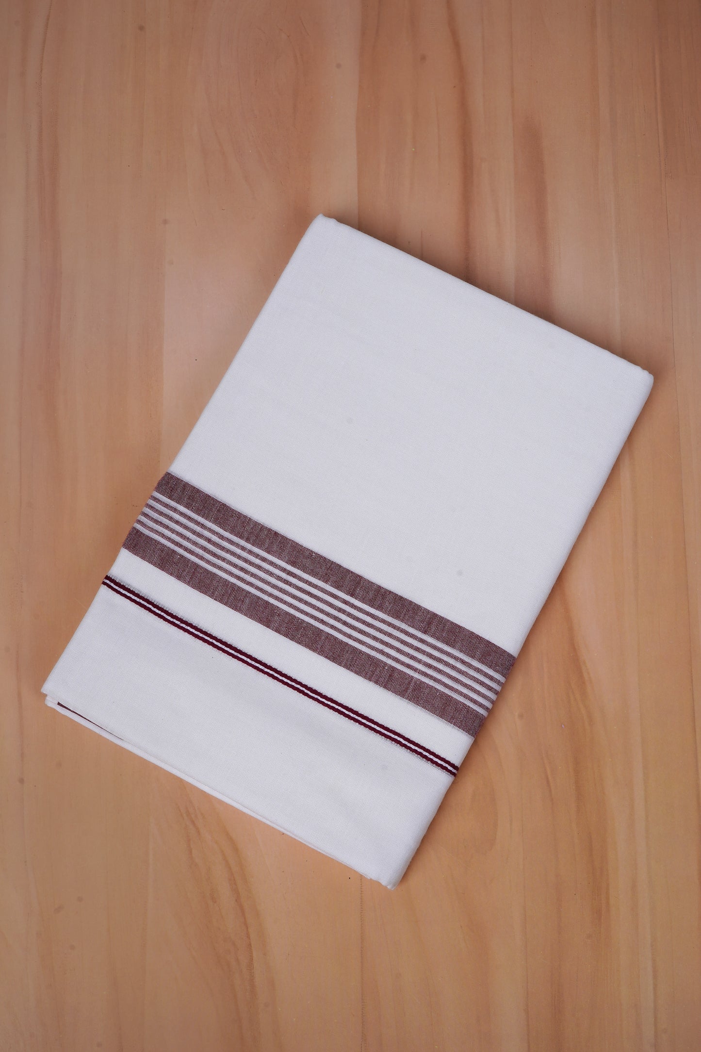 FCD-466 W/D DHOTI 3.80 MTR - Dark maroon
