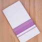 FCD-395 W/D DHOTI 3.80 MTR -Violet