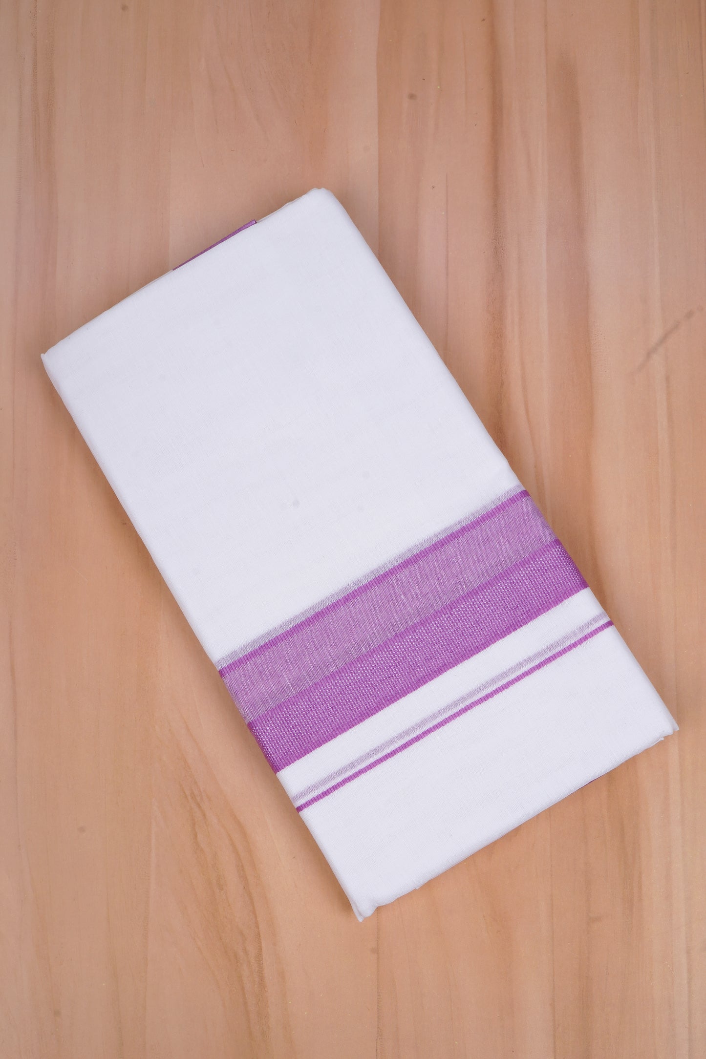 FCD-395 W/D DHOTI 3.80 MTR -Violet