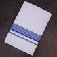 FD-133 W/D DHOTI 3.80 MTR-Blue