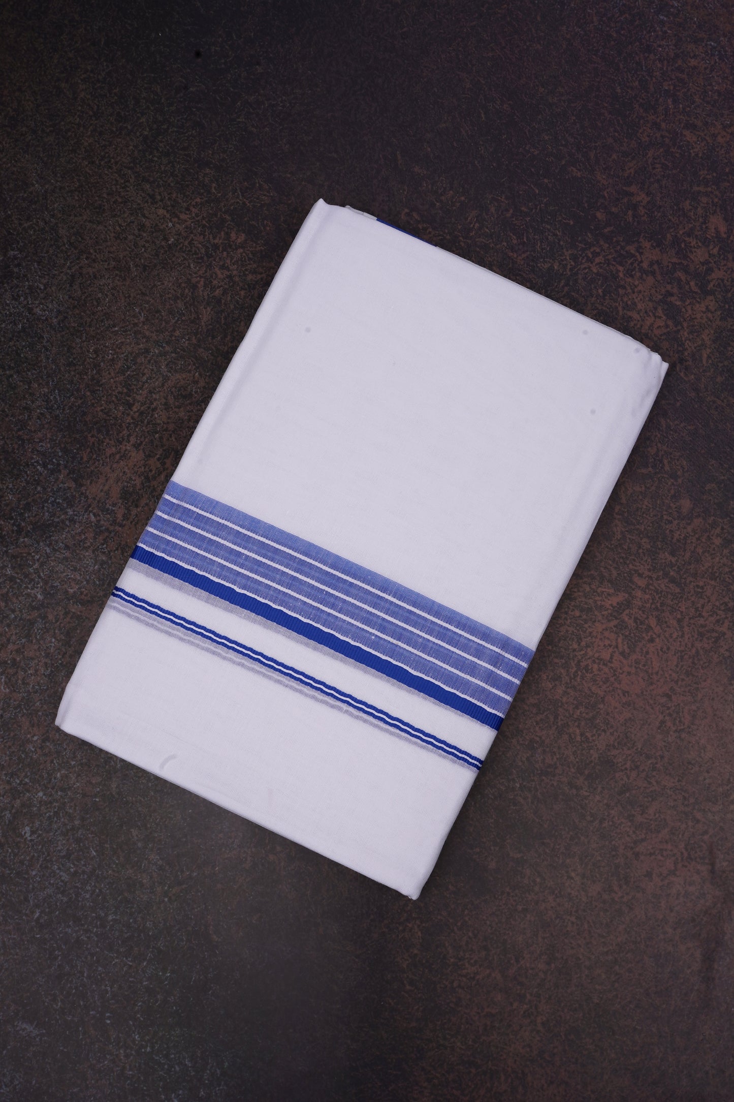 FD-133 W/D DHOTI 3.80 MTR-Blue