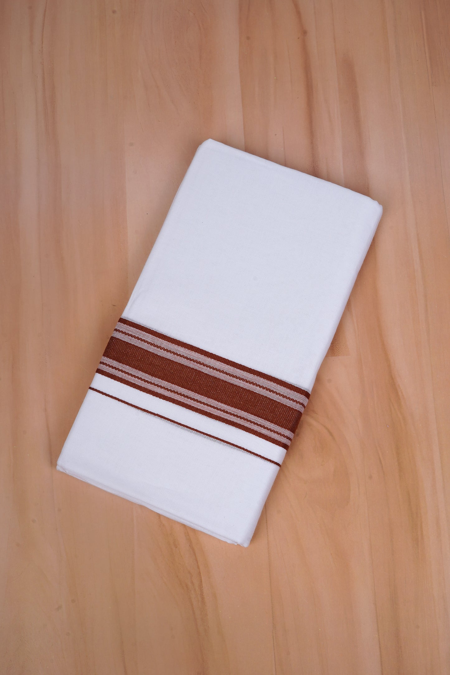 FCD-416 W/D DHOTI 3.80 MTR - Brown