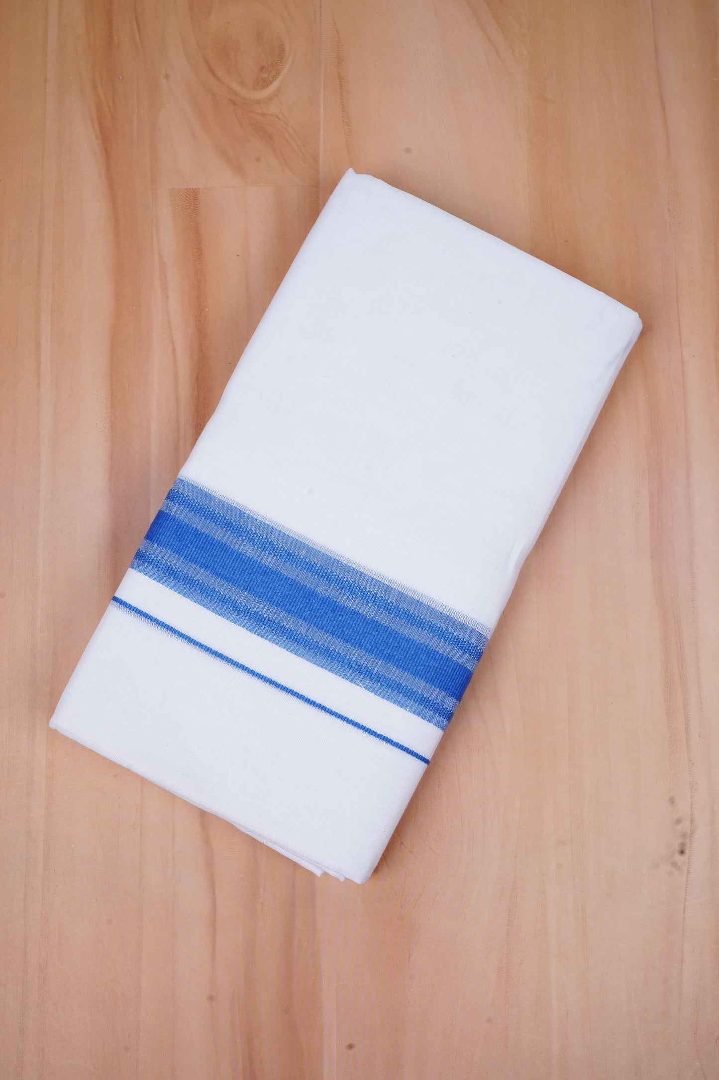 FCD-523 W/D DHOTI 3.80 MTR-Blue