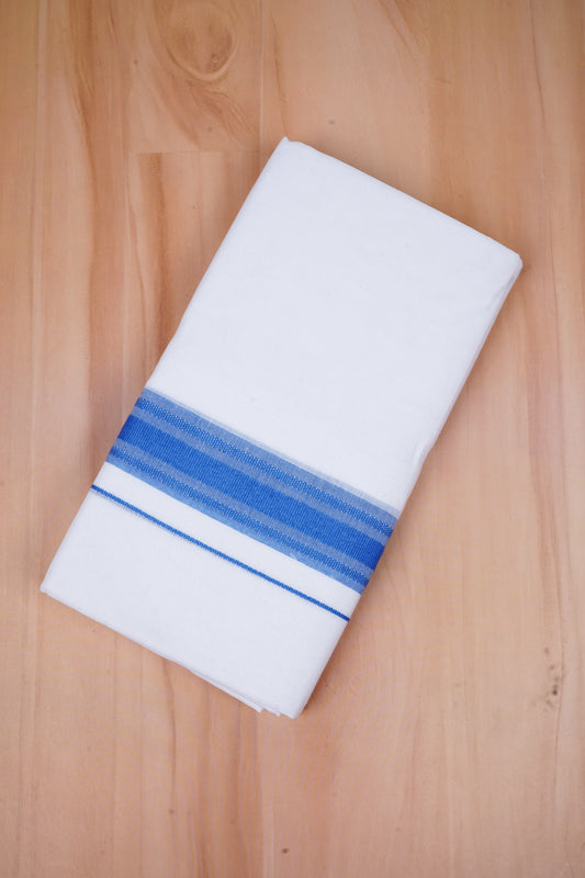 FCD-523 W/D DHOTI 3.80 MTR-Blue