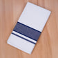 FCD-335 W/D DHOTI 3.80 MTR - Dark Blue