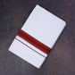 FD-177 W/D DHOTI 3.80 MTR-Maroon