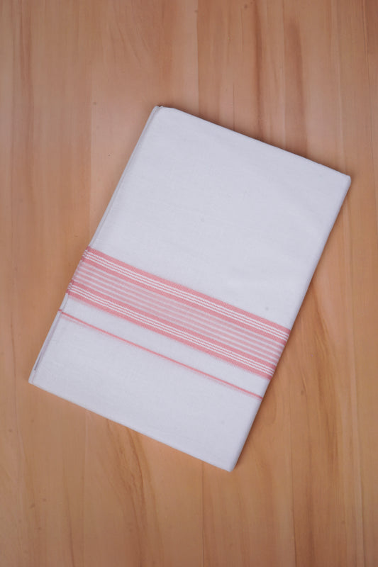 FCD-576 W/D DHOTI 3.80 MTR - Light Pink