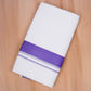 FCD-381 W/D DHOTI 3.80 MTR - Purple