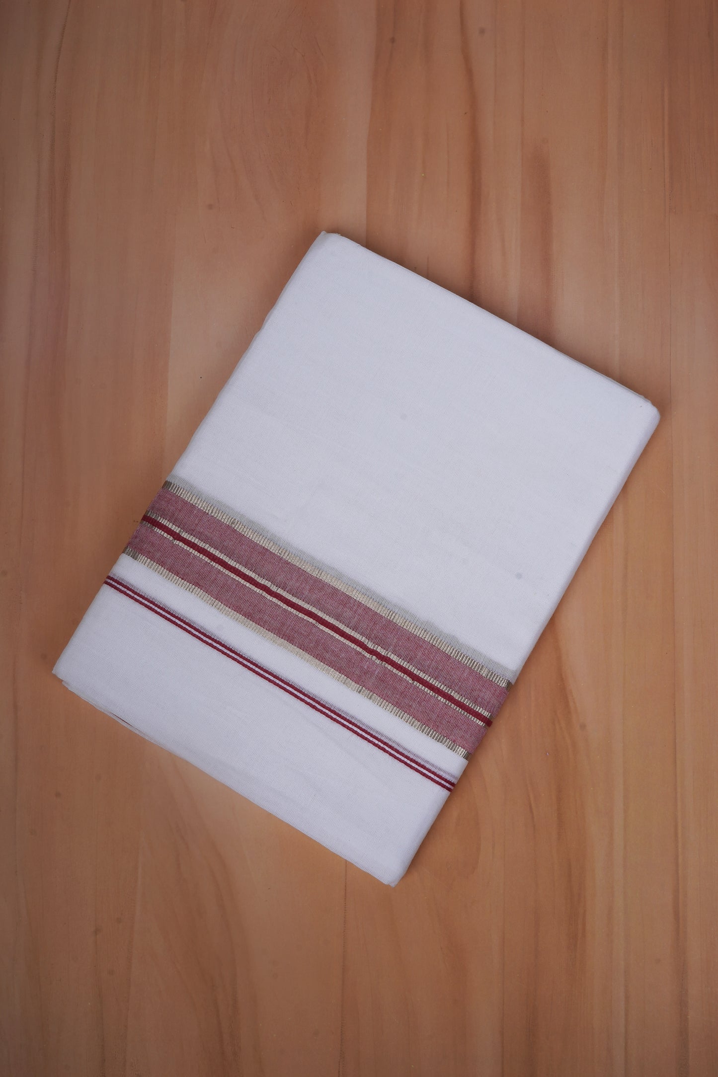 FCD-477 W/D DHOTI 3.80 MTR - Dark Pink