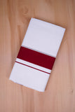 FCD-333 W/D DHOTI 3.80 MTR- Red