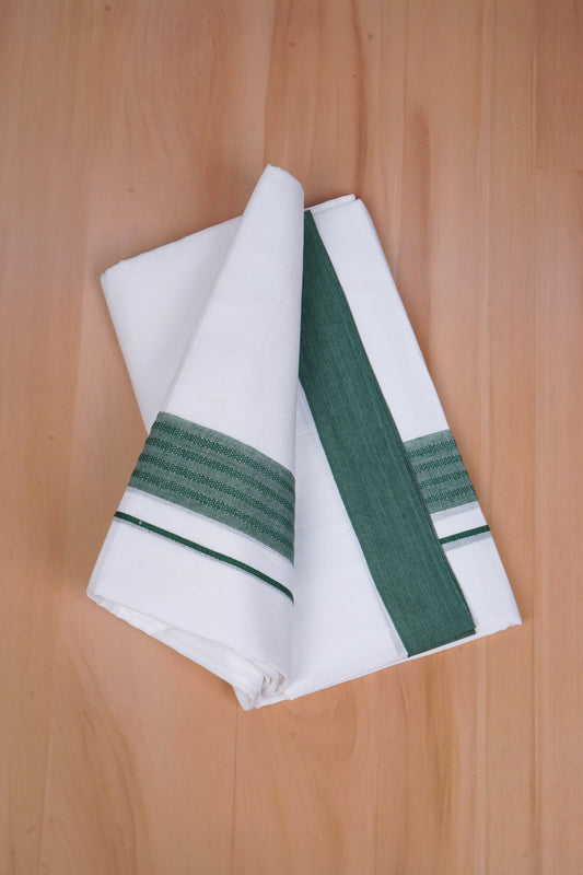 FCD-622 W/D DHOTI 3.80 MTR - Green