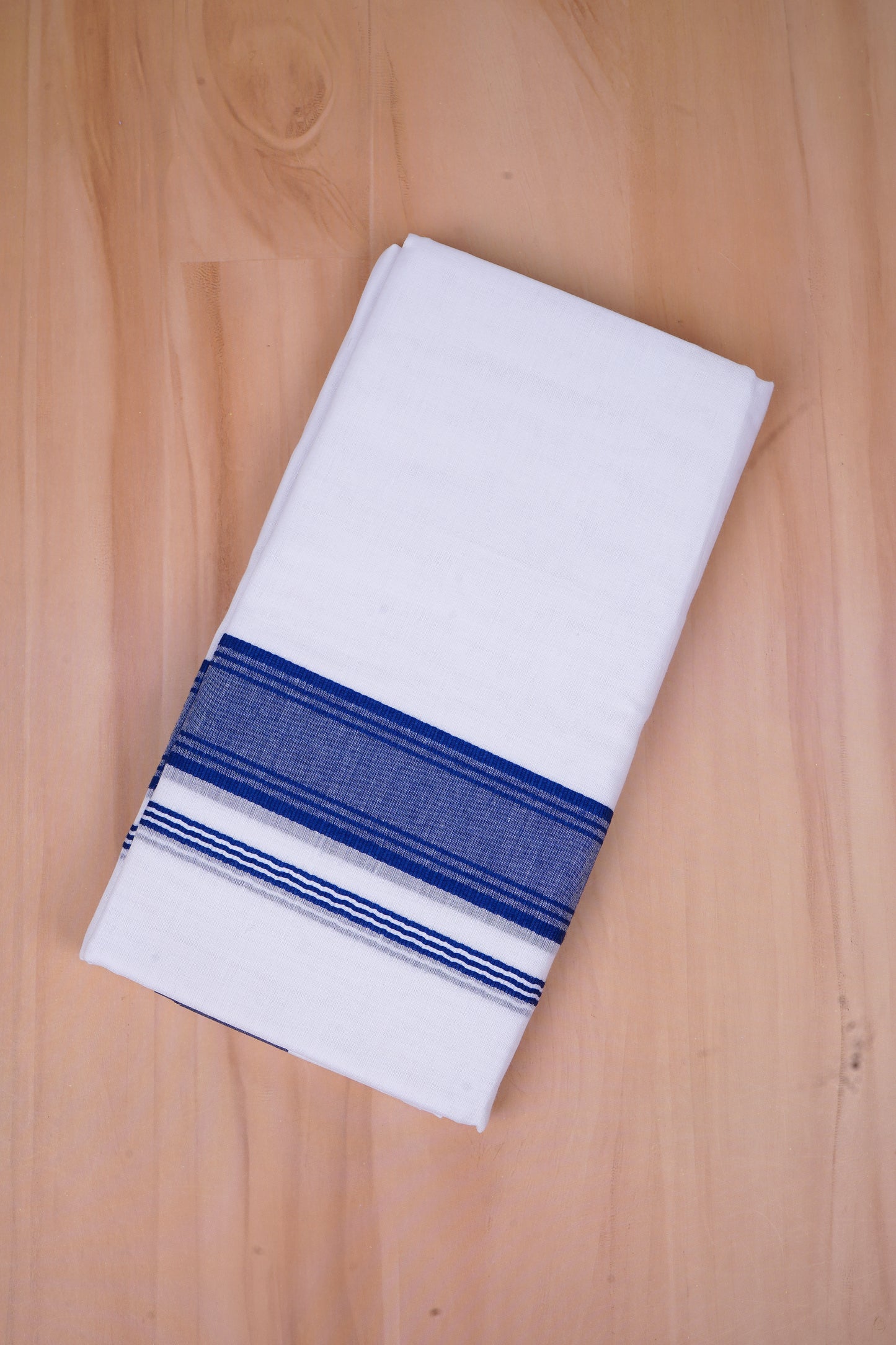 FCD-423 W/D DHOTI 3.80 MTR- Dark Blue