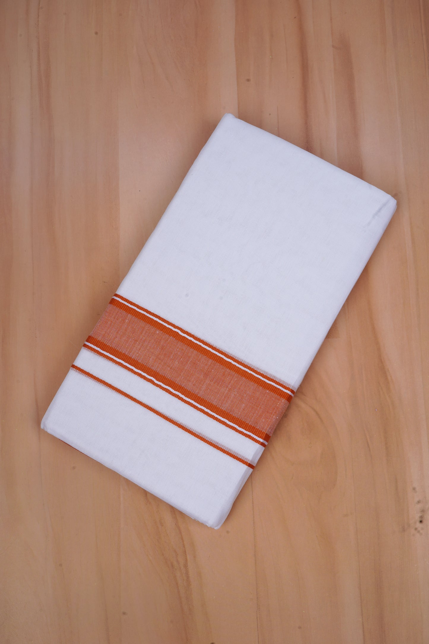 FCD-501 W/D DHOTI 3.80 MTR-Dark Orange