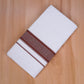 FCD-527 W/D DHOTI 3.80 MTR-Dark brown