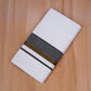 FCD-524 W/D DHOTI 3.80 MTR-Dark Gray