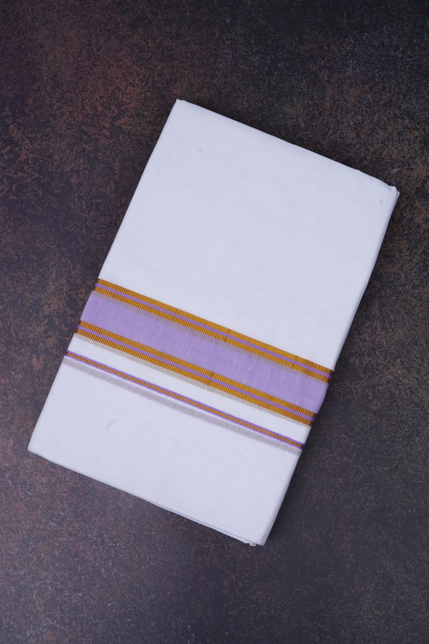 FD-172 W/D DHOTI 3.80 MTR-Purple
