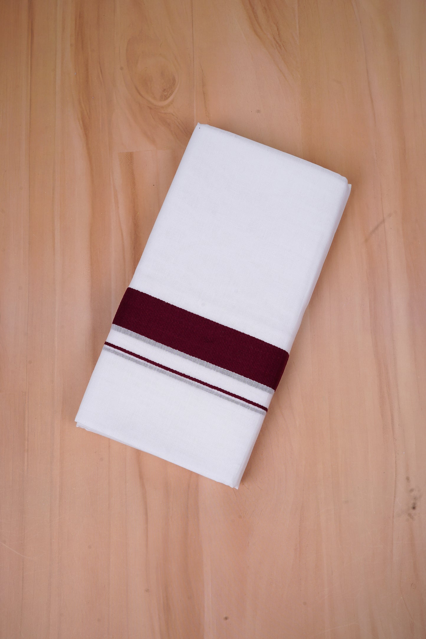 FCD-366 W/D DHOTI 3.80 MTR-Maroon