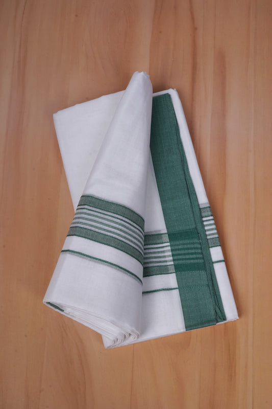 FCD-529 W/D DHOTI 3.80 MTR-Light Green