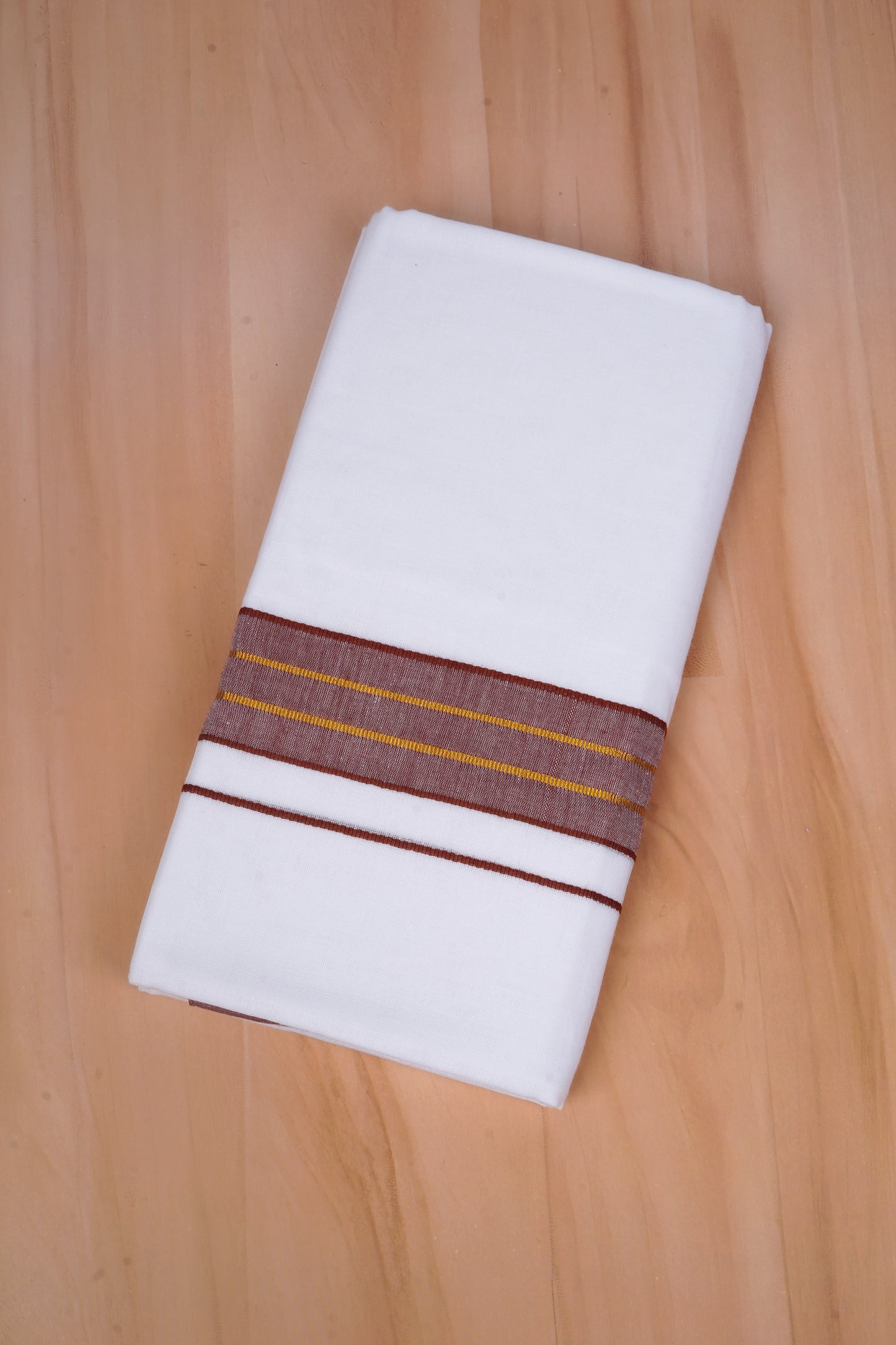 FCD-530 W/D DHOTI 3.80 MTR-Brown