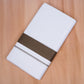 FCD-614 W/D DHOTI 3.80 MTR - L Brown