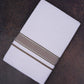 FD-137 W/D DHOTI 3.80 MTR-Brown
