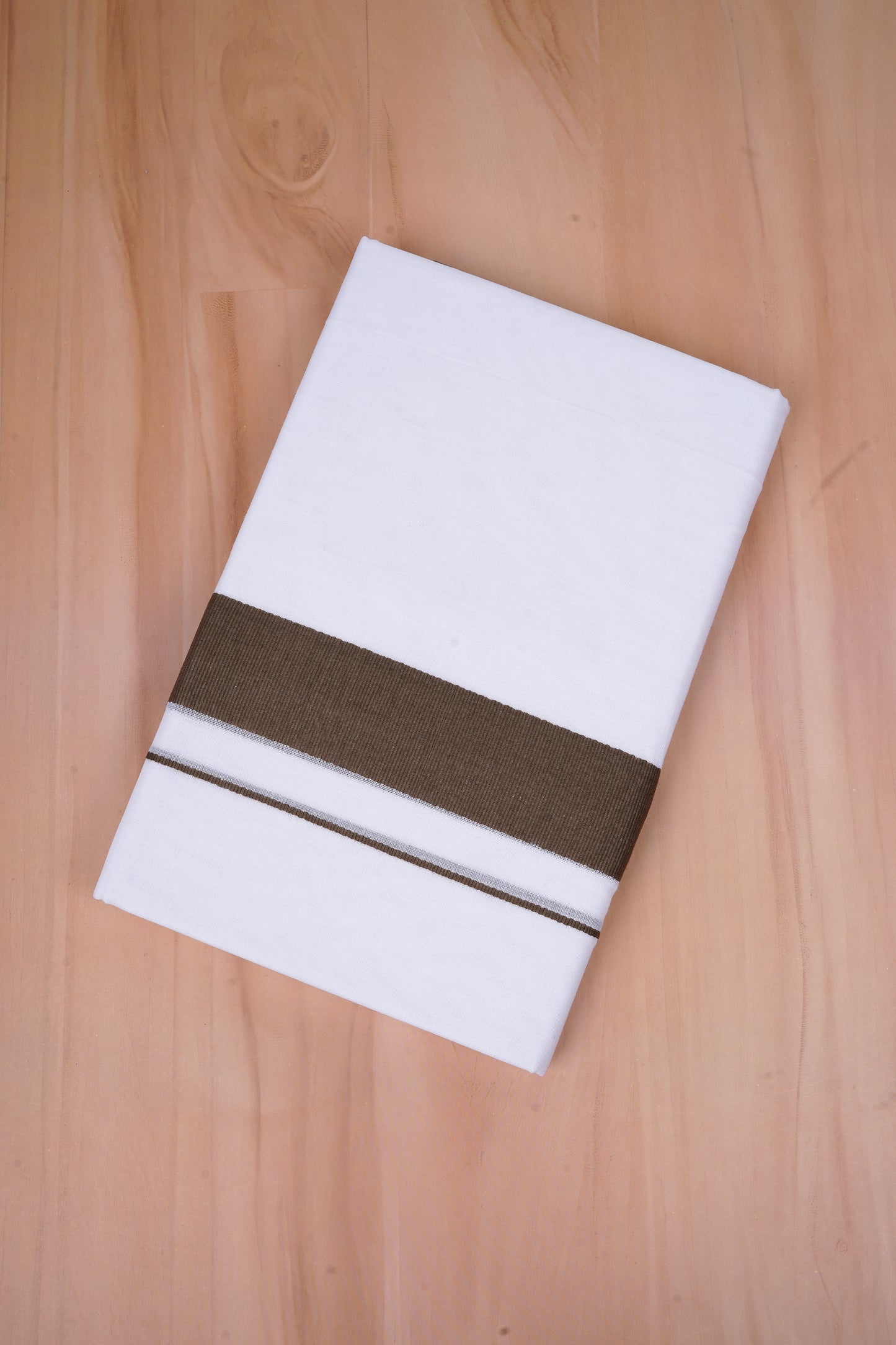 FCD-592 W/D DHOTI 3.80 MTR - Brown