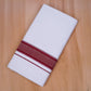 FCD-501 W/D DHOTI 3.80 MTR-Maroon