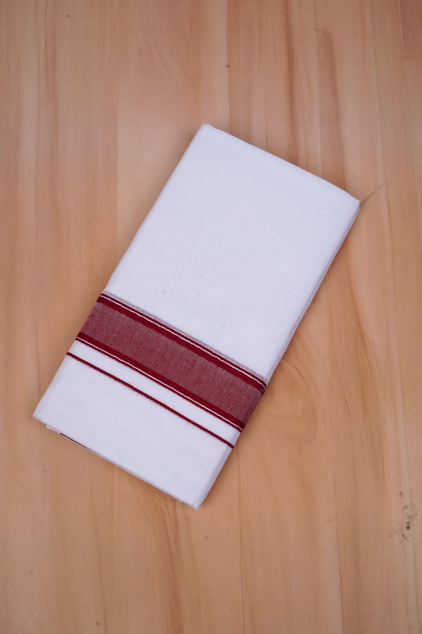 FCD-501 W/D DHOTI 3.80 MTR-Maroon