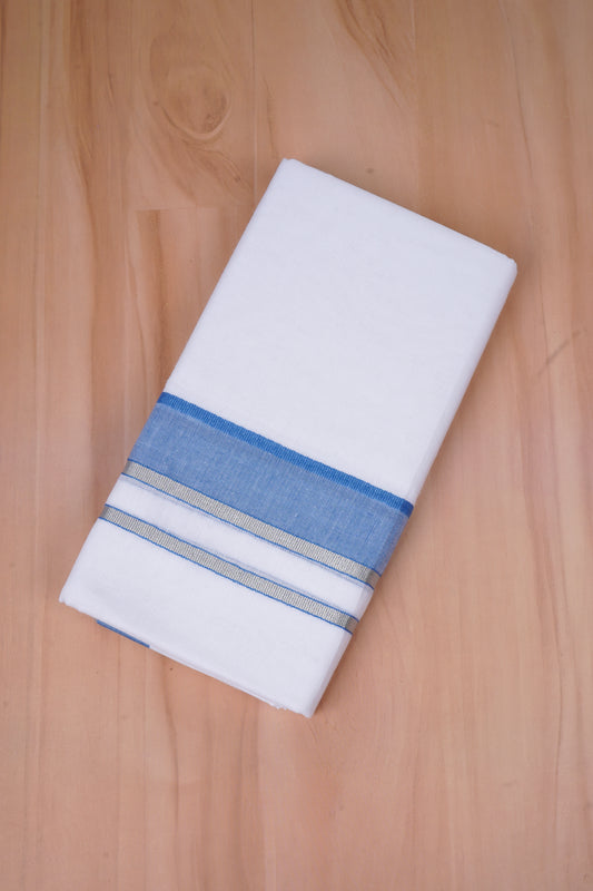 FCD-525 W/D DHOTI 3.80 MTR-Blue