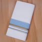 FCD-524 W/D DHOTI 3.80 MTR-Sky Blue