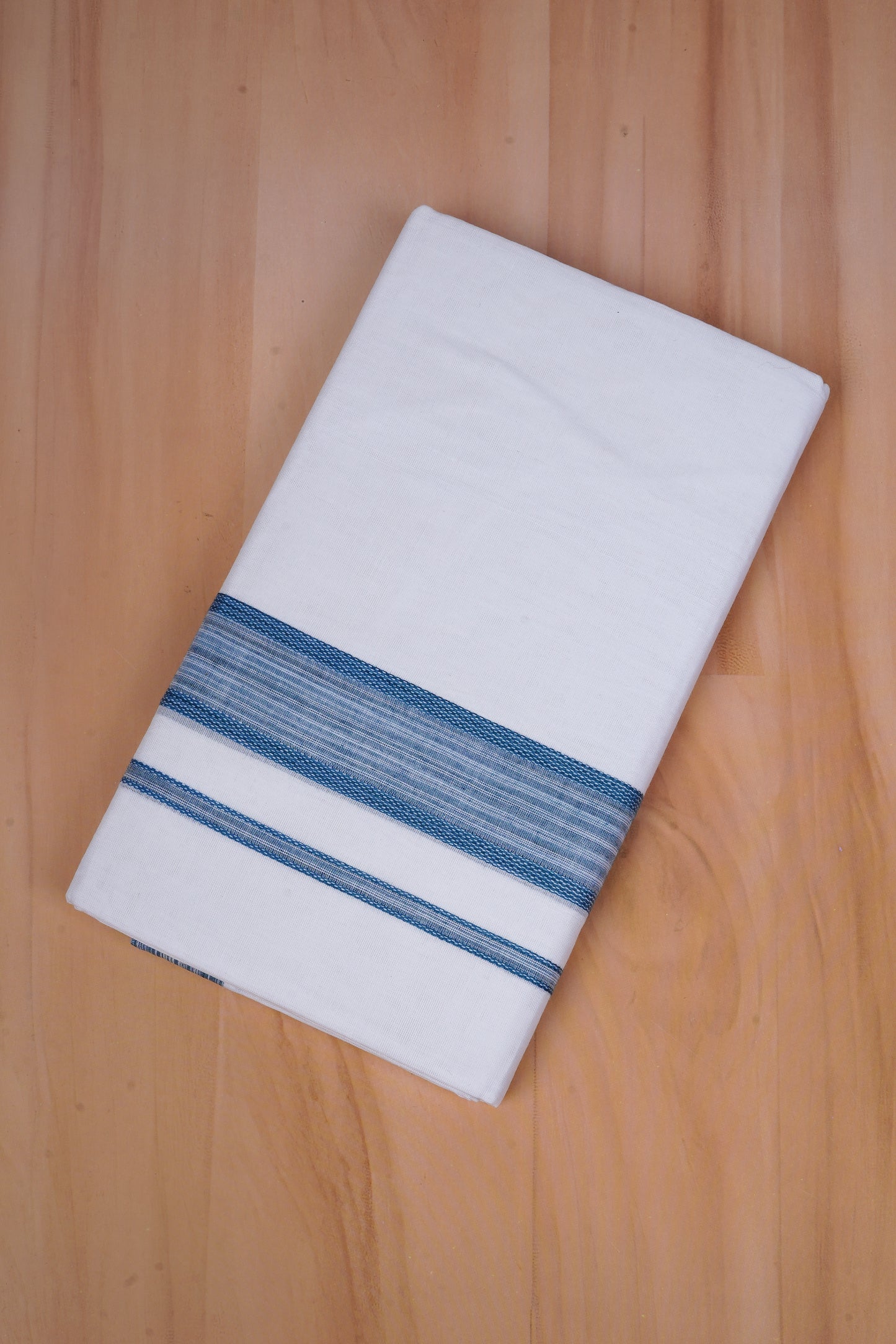 FCD-86 W/D DHOTI 3.80 MTR-Blue 2