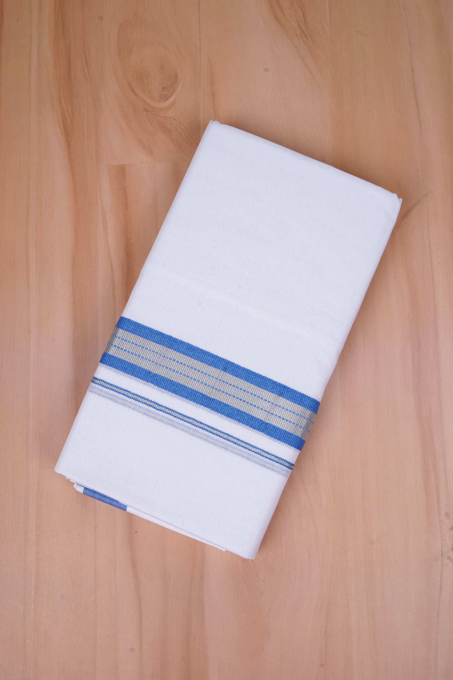 FCD-565 W/D DHOTI 3.80 MTR - Sky blue