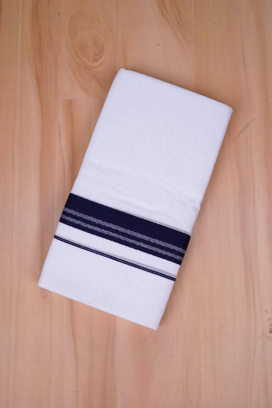 FCD-503 W/D DHOTI 3.80 MTR-Dark Blue