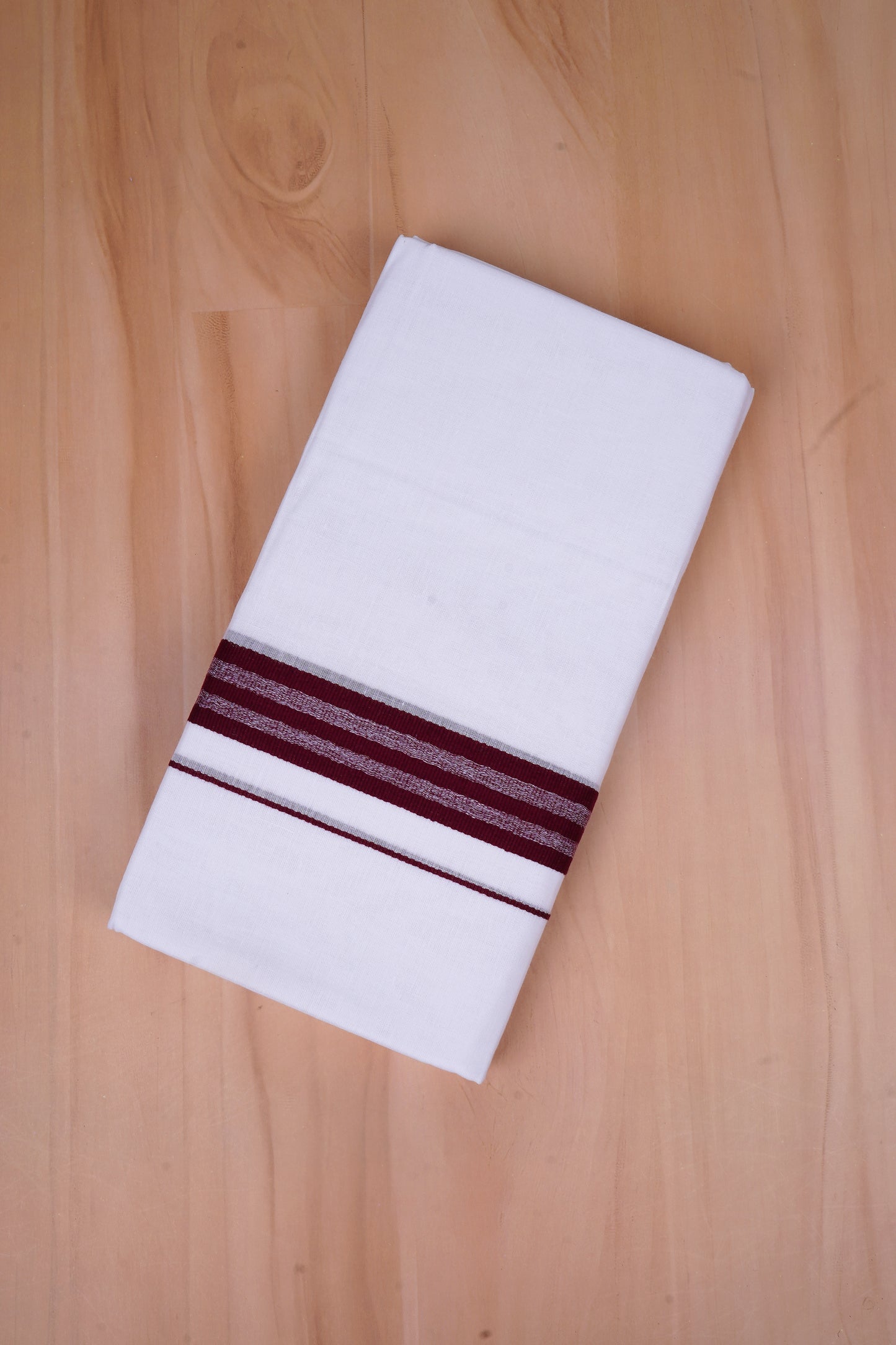 FCD-502 W/D DHOTI 3.80 MTR-Maroon