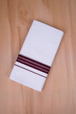 FCD-502 W/D DHOTI 3.80 MTR-Maroon