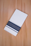FCD-74 W/D DHOTI 3.80 MTR-Dark Blue