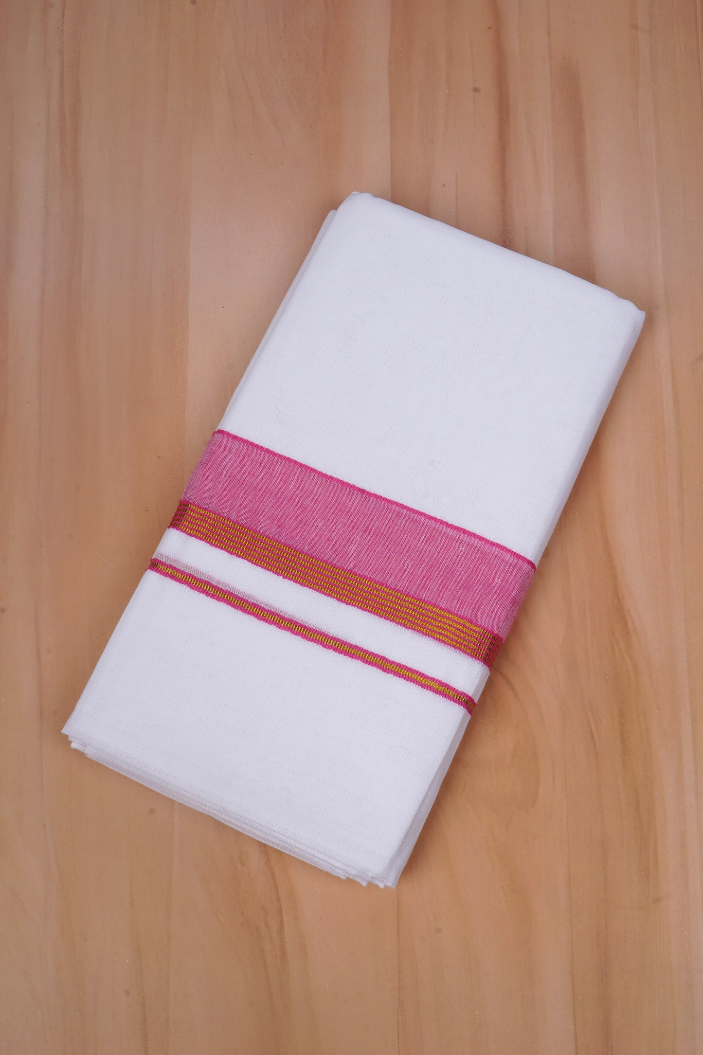 FCD-524 W/D DHOTI 3.80 MTR-Pink